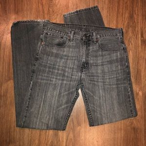 Levi grey wash jeans